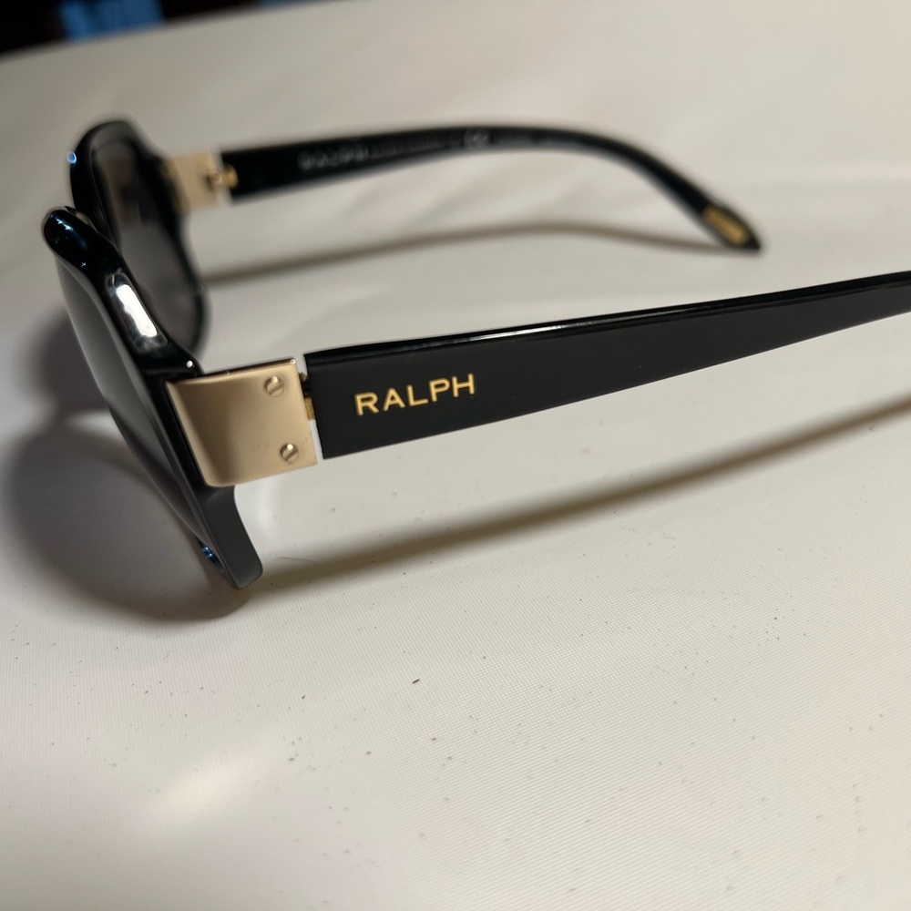 Polo by Ralph Lauren Black and Gold Sunglasses